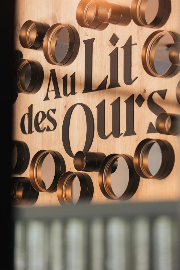 Hotel Au Lit Des Ours Han-sur-Lesse Exterior foto